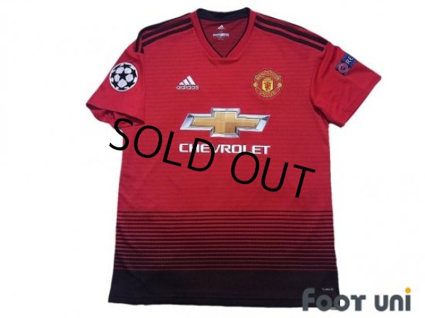 Photo1: Manchester United 2018-2019 Home Shirt #10 Rashford w/tags (1)