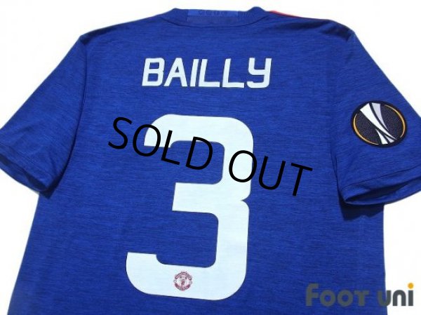 Photo4: Manchester United 2016-2017 Away Shirt #3 Eric Bailly EL Patch/Badge (4)