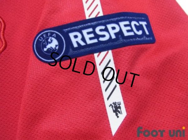 Photo5: Manchester United 2010-2011 Home Shirt #14 Chicharito Respect Patch/Badge (5)