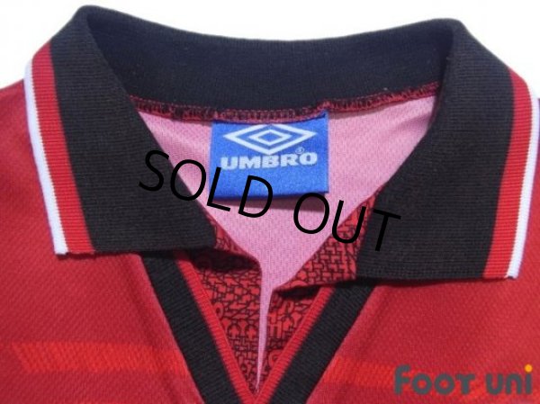 Photo4: Manchester United 1994-1996 Home Shirt (4)