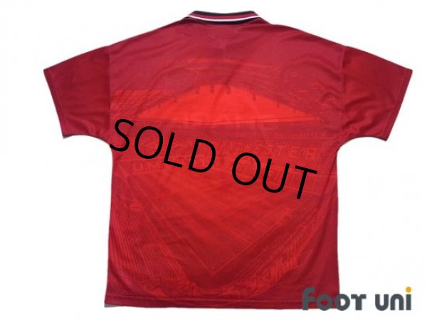 Photo2: Manchester United 1994-1996 Home Shirt (2)