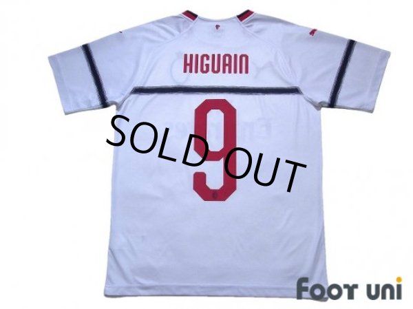 Photo2: AC Milan 2018-2019 Away Shirt #9 Higuain (2)