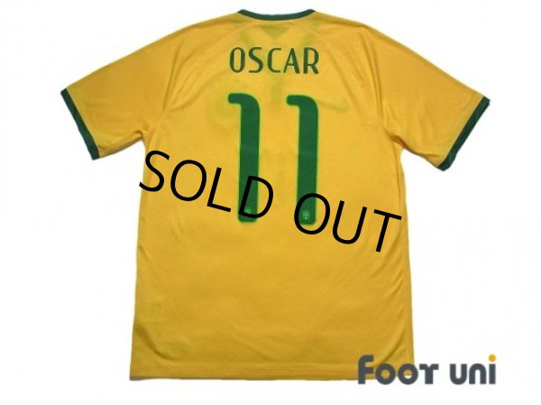 Photo2: Brazil 2014 Home Shirt #11 Oscar (2)