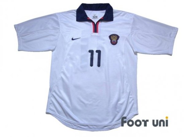 Photo1: Russia 2001 Home Shirt #11 (1)