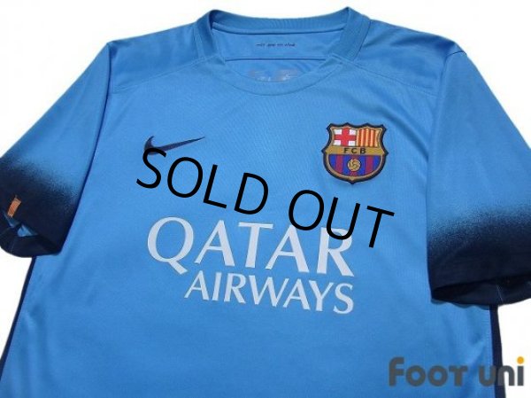 Photo3: FC Barcelona 2015-2016 3rd Shirt and Shorts Set (3)