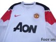 Photo3: Manchester United 2010-2011 Away Long Sleeve Shirt (3)