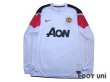 Photo1: Manchester United 2010-2011 Away Long Sleeve Shirt (1)