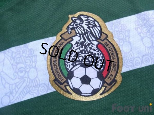 Photo6: Mexico 2006 Home Shirt #4 Rafael Marquez FIFA World Cup 2006 Germany Patch/Badge (6)