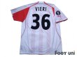 Photo2: AS Monaco 2005-2006 3rd Shirt #36 Vieri UEFA Cup Patch/Badge w/tags (2)