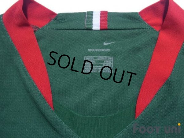 Photo5: Mexico 2006 Home Shirt #4 Rafael Marquez FIFA World Cup 2006 Germany Patch/Badge (5)