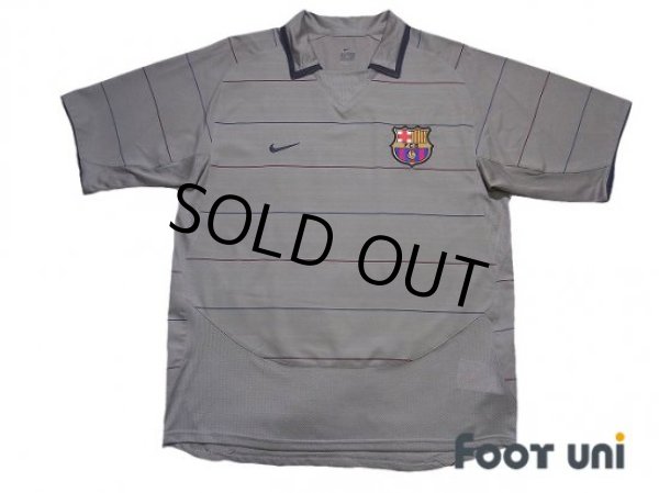 Photo1: FC Barcelona 2003-2005 Away Shirt #10 Ronaldinho (1)