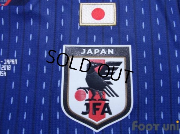 Photo6: Japan 2018 Home Authentic Shirt #14 Takashi Inui FIFA World Cup Russia 2018 Patch/Badge (6)