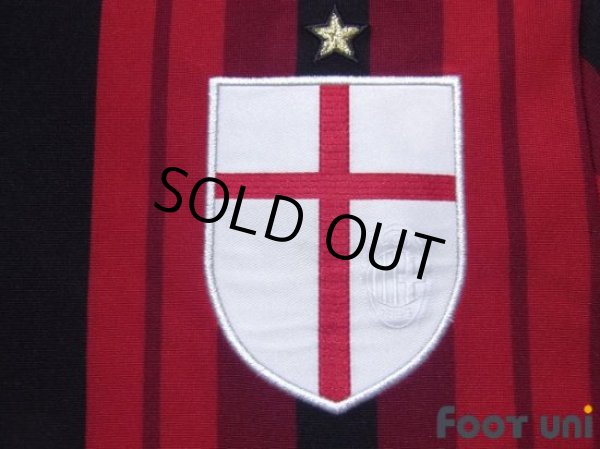 Photo6: AC Milan 2014-2015 Home Shirt #5 Mexes Serie A Tim Patch/Badge (6)