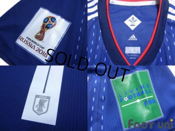 Photo7: Japan 2018 Home Authentic Shirt #14 Takashi Inui FIFA World Cup Russia 2018 Patch/Badge (7)