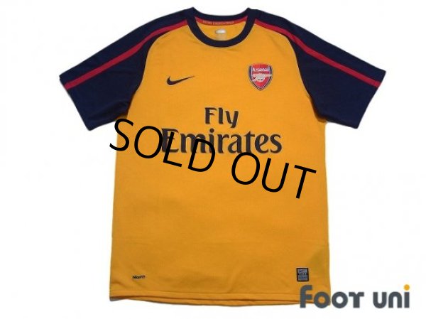 Photo1: Arsenal 2008-2009 Away Shirt (1)