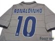 Photo4: FC Barcelona 2003-2005 Away Shirt #10 Ronaldinho (4)