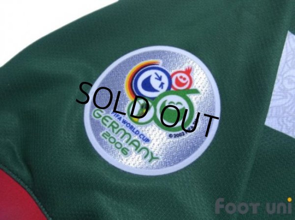 Photo7: Mexico 2006 Home Shirt #4 Rafael Marquez FIFA World Cup 2006 Germany Patch/Badge (7)