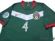 Photo3: Mexico 2006 Home Shirt #4 Rafael Marquez FIFA World Cup 2006 Germany Patch/Badge (3)