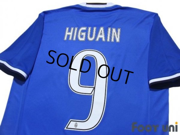Photo4: Juventus 2016-2017 Away Shirt #9 Higuain (4)