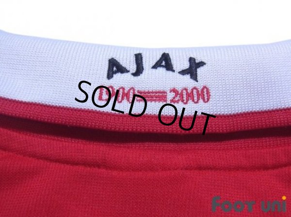 Photo7: Ajax 2000-2001 Home Centenario Shirt  (7)