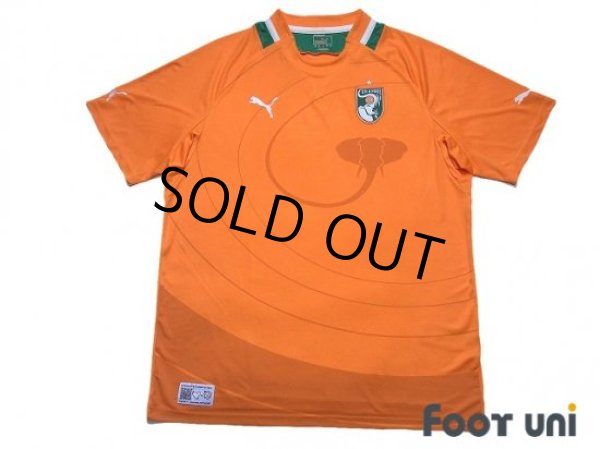 Photo1: Cote d'Ivoire 2012 Home Shirt (1)