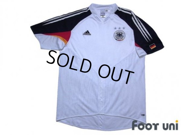 Photo1: Germany Euro 2004 Home Shirt (1)