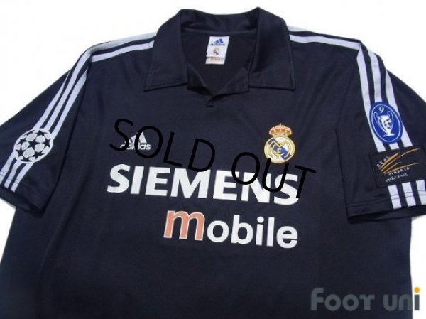 Photo3: Real Madrid 2002-2003 Away Shirt Centenario Patch/Badge (3)
