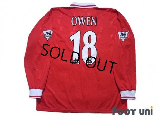 Liverpool 1996-1998 Home Long Sleeve Shirt #18 Owen - Online