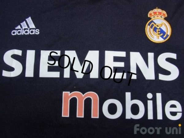 Photo6: Real Madrid 2002-2003 Away Shirt Centenario Patch/Badge (6)