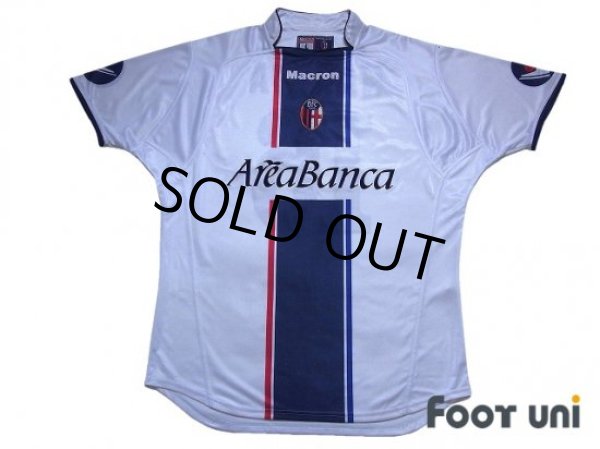 Photo1: Bologna 2003-2004 Away Shirt #16 Hidetoshi Nakata (1)