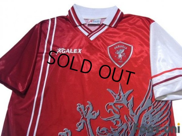 Photo3: Perugia 1998-1999 Home Shirt #33 Nine Ivan Kaviedes (3)