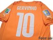 Photo4: Cote d'Ivoire 2014 Home Shirt #10 Gervinho FIFA World Cup 2014 Brazil Patch/Badge w/tags (4)