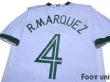 Photo4: Mexico 2006 Home Shirt #4 Rafael Marquez (4)