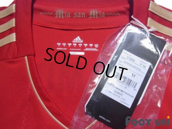 Photo5: Bayern Munchen 2011-2013 Home Shirt #33 Mario Gomez w/tags (5)