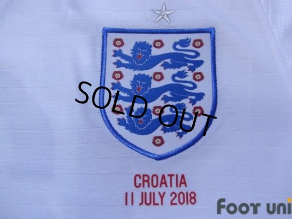 Photo6: England 2018 Home Shirt #12 Trippier FIFA World Cup 2018 Russia Patch/Badge w/tags (6)