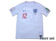 Photo1: England 2018 Home Shirt #12 Trippier FIFA World Cup 2018 Russia Patch/Badge w/tags (1)