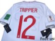 Photo4: England 2018 Home Shirt #12 Trippier FIFA World Cup 2018 Russia Patch/Badge w/tags (4)