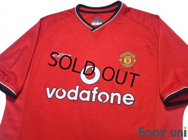 Photo3: Manchester United 2000-2002 Home Shirt #7 Beckham (3)