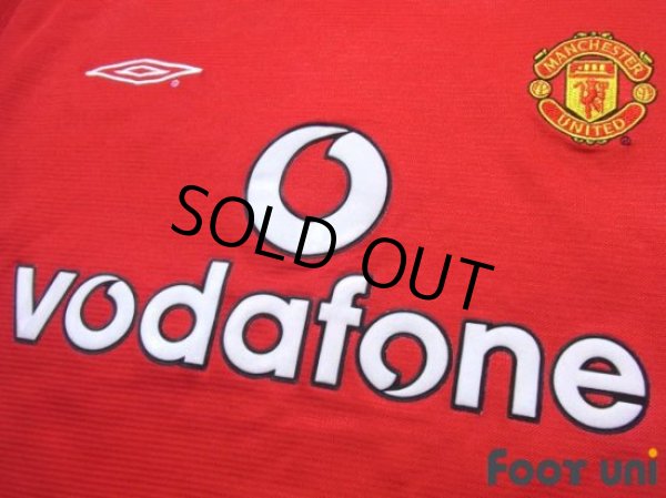 Photo7: Manchester United 2000-2002 Home Shirt #7 Beckham (7)