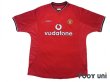 Photo1: Manchester United 2000-2002 Home Shirt #7 Beckham (1)