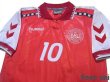 Photo3: Denmark Euro 1996 Home Shirt #10 Michael Laudrup (3)