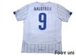 Photo2: Italy 2014 Away Shirt #9 Mario Balotelli w/tags (2)