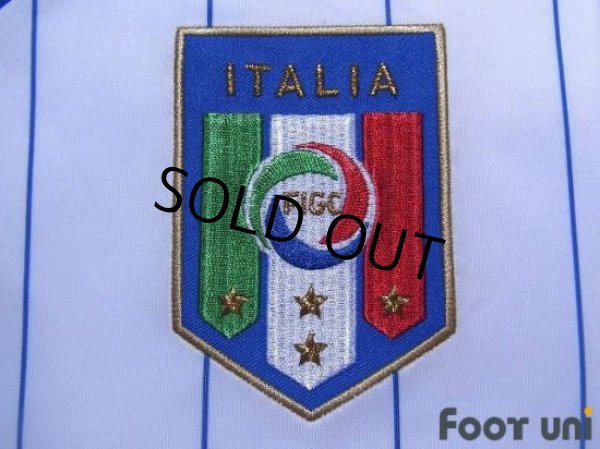 Photo6: Italy 2014 Away Shirt #9 Mario Balotelli w/tags (6)