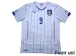 Photo1: Italy 2014 Away Shirt #9 Mario Balotelli w/tags (1)