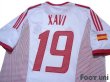 Photo4: Spain 2002 Away Shirt #19 Xavi Hernandez (4)