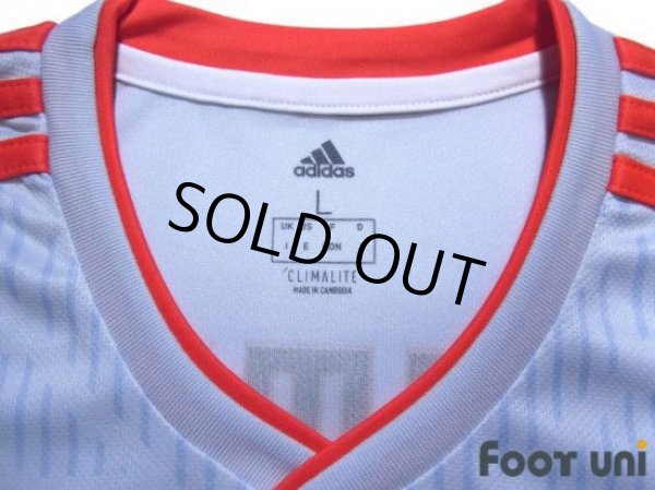 Photo5: Spain 2018 Away Shirt #15 Sergio Ramos (5)