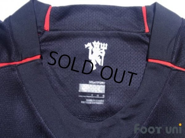 Photo4: Manchester United 2007-2008 Away Long Sleeve Shirt (4)