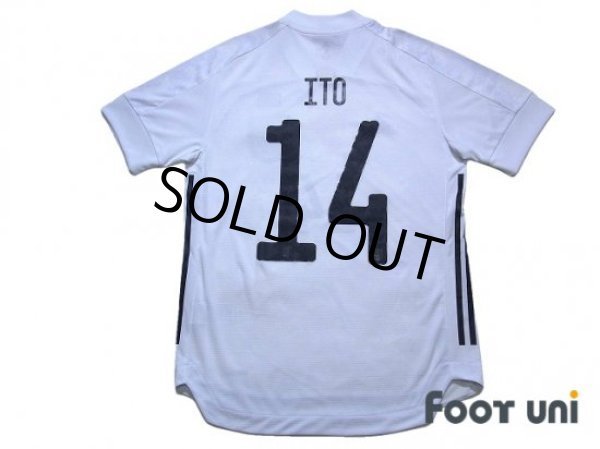 Photo2: Japan 2020 Away Authentic Shirt #14 Junya Ito w/tags (2)
