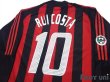 Photo4: AC Milan 2002-2003 Home Long Sleeve Shirt #10 Rui Costa Lega Calcio Patch/Badge (4)