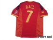 Photo2: Spain 2002 Home Shirt #7 Raul 2002 FIFA World Cup Korea Japan Patch/Badge (2)